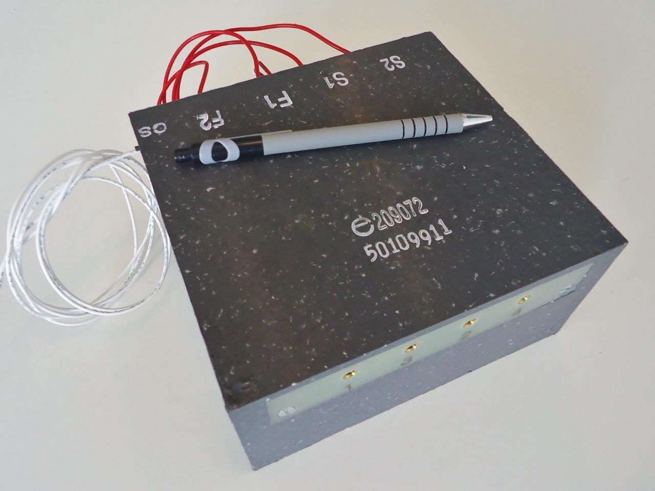 Encapsulated HV Switching Transformer for Satellite Communications Amplifier